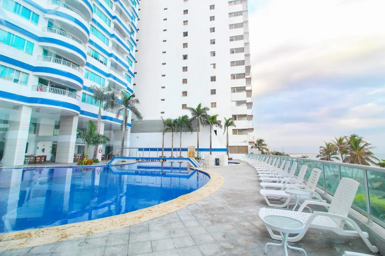 Apartamentos Palmetto - Frente Al Mar Cartagena 4*,