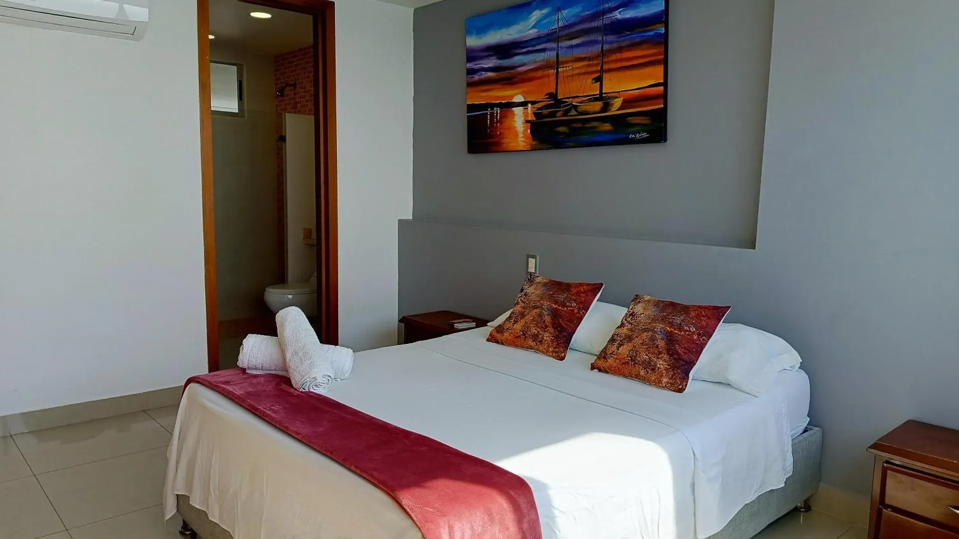 Lejlighedshotel Apartamentos Palmetto - Frente Al Mar Cartagena